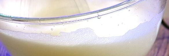 омлет с грибами, руколой и голубым сыром