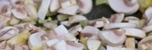 омлет с грибами