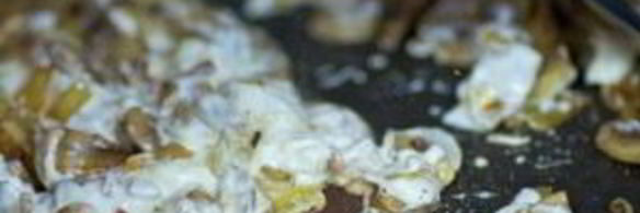 омлет с грибами