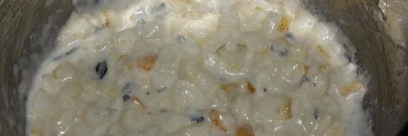 омлет с грушей и сыром дор блю