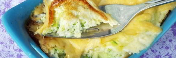 омлет с кабачком в духовке