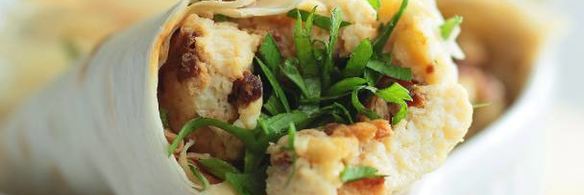 омлет с помидорами и сельдереем