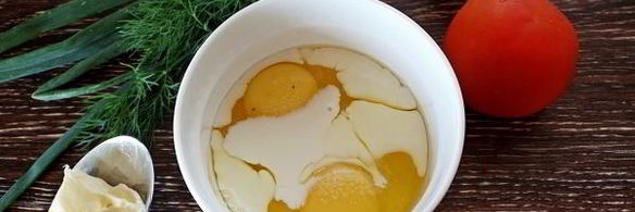 омлет с помидорами в духовке