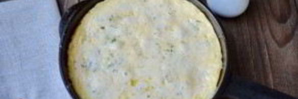 омлет с помидорами