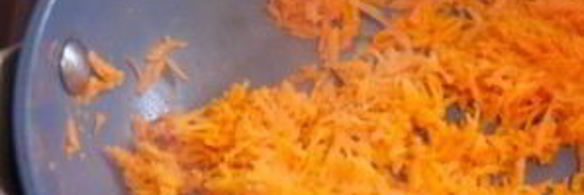 омлет с сырой морковью