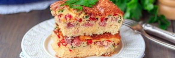 омлет с сыром в духовке