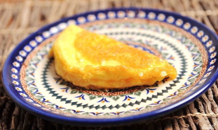 Рецепт омлета с сыром