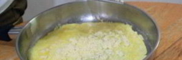 омлет с сыром