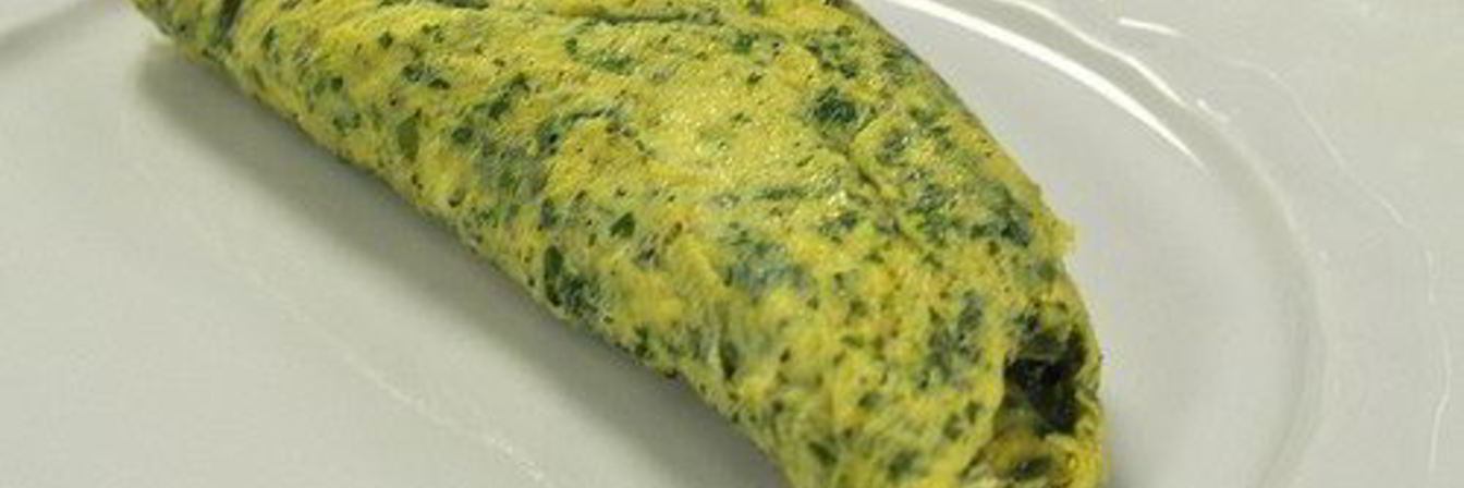 Омлет с травами