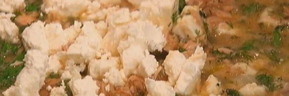 омлет с тунцом и фетой