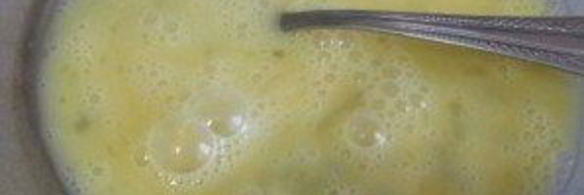 омлет с яблоками