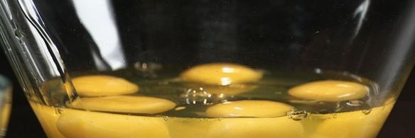 омлет с зеленью