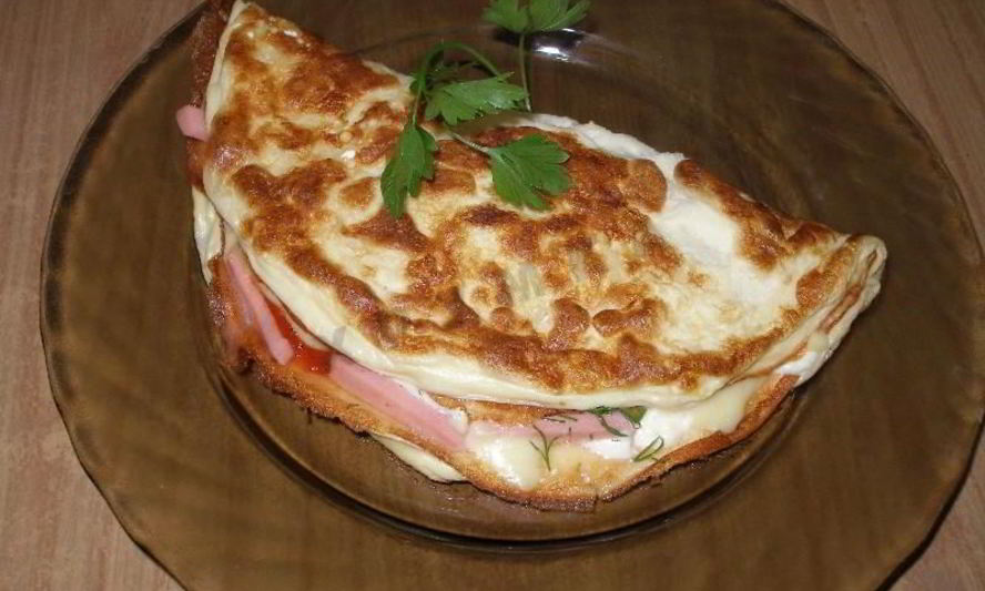 Рецепт омлета сытного завтрак