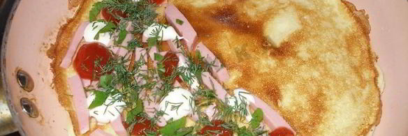 омлет сытный завтрак