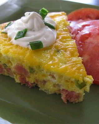 Омлет в духовке по-американски