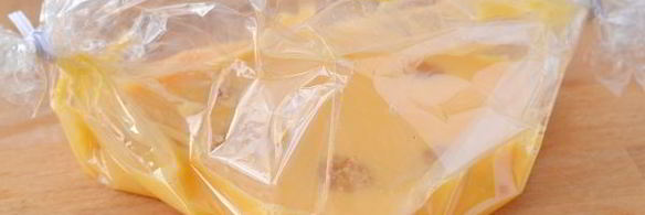 омлет в пакете