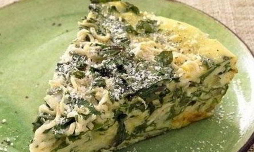 Рецепт полезного омлета со шпинатом и брынзой