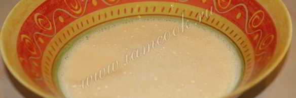 пышный омлет с гренками