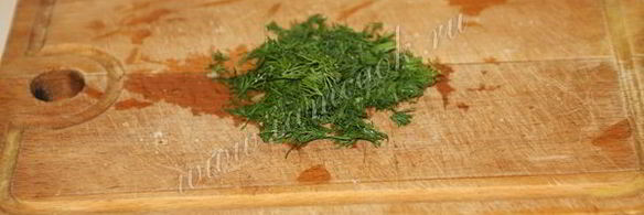 пышный омлет с гренками