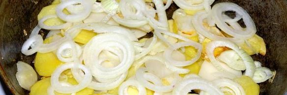 тортилья запеченная — испанский омлет