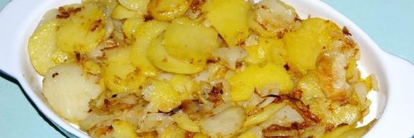 тортилья запеченная — испанский омлет