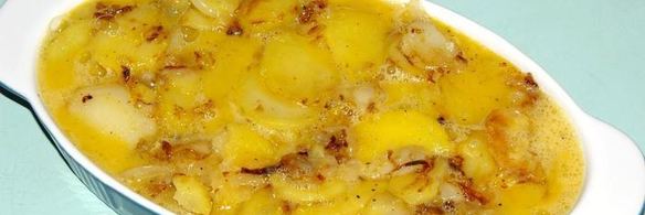 тортилья запеченная — испанский омлет