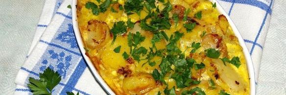 тортилья запеченная — испанский омлет