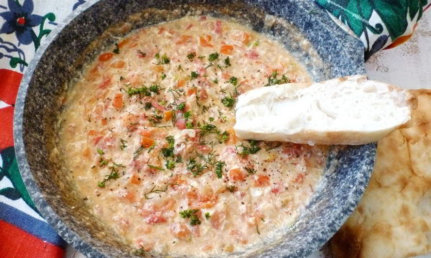 Рецепт турецкого омлета менемен