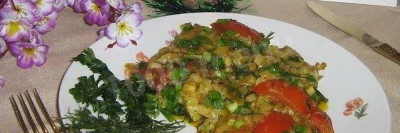 Вегетарианский омлет без яиц