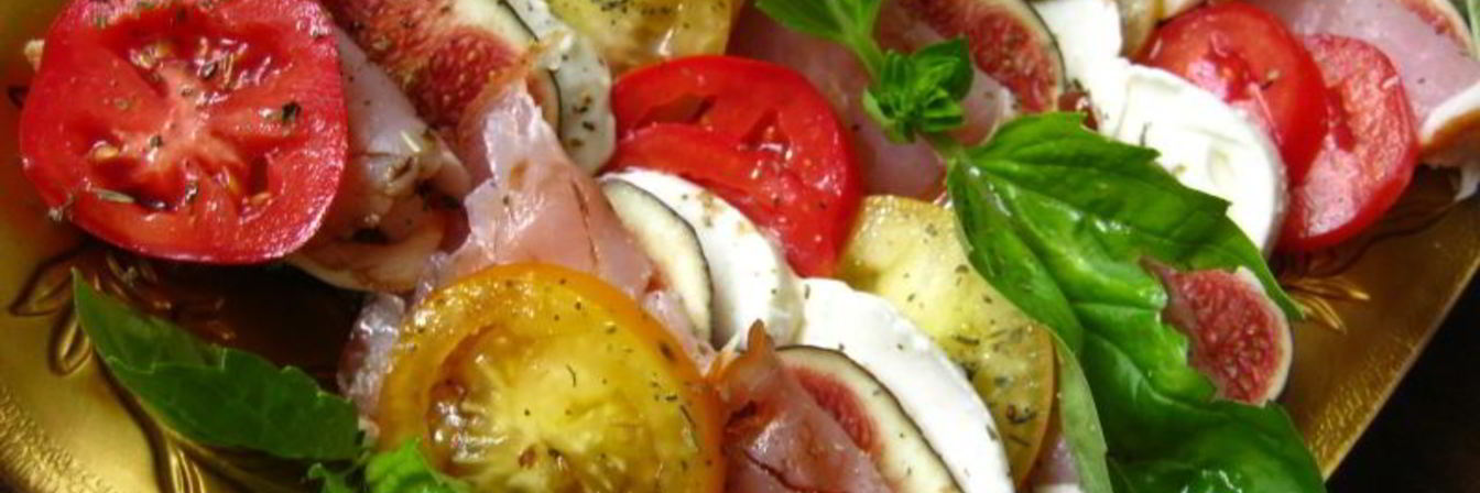 Осенний капрезе с инжиром