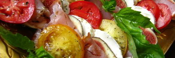 осенний капрезе с инжиром