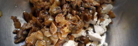 куриный паштет с грибами