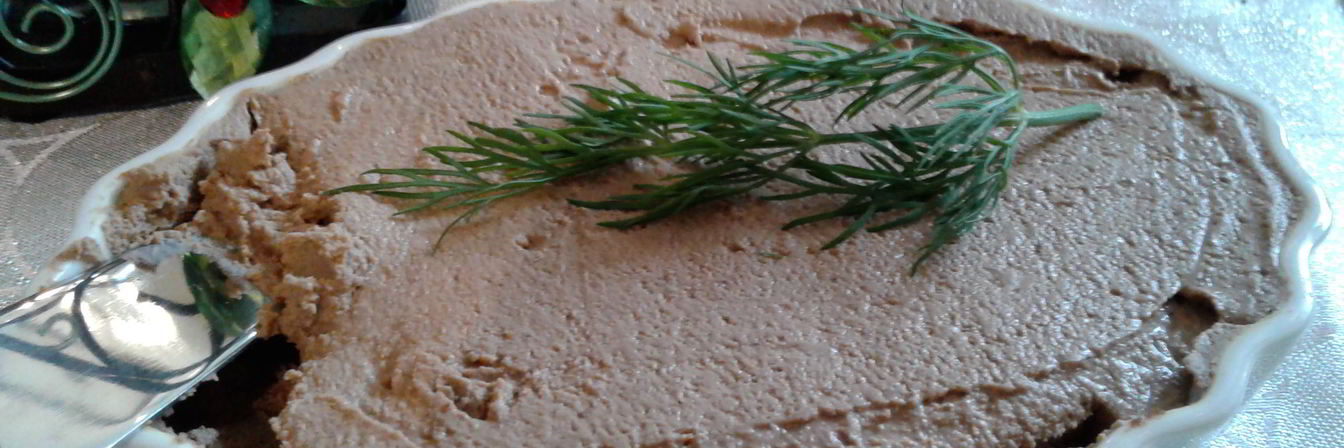 Нежный паштет из куриной печени