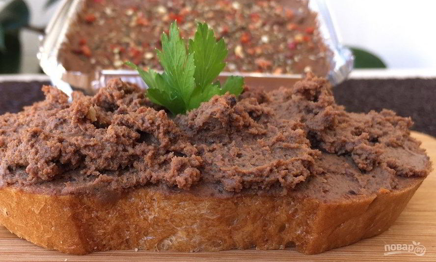 Рецепт обалденного домашнего печеночного паштета