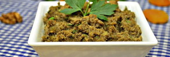 паштет из чечевицы с курагой