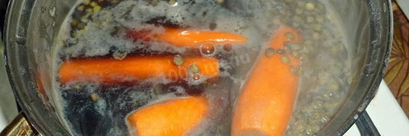 паштет из чечевицы с морковью