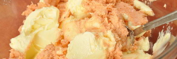 паштет из форели с икрой праздничный