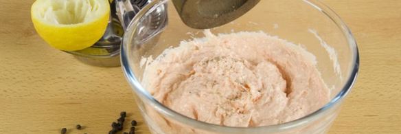 паштет из копченого лосося