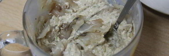 паштет из копченой скумбрии