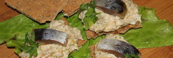 паштет из копченой скумбрии