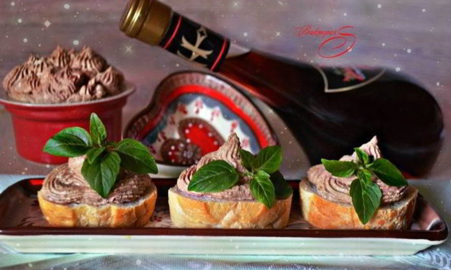 Рецепт паштета из куриной печени и маскарпоне