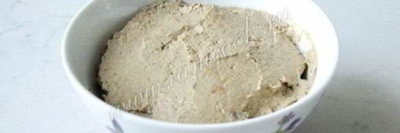 паштет из куриной печени с грибами