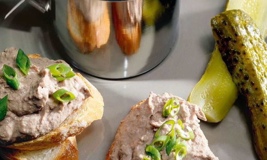 Рецепт паштета из куриной печени