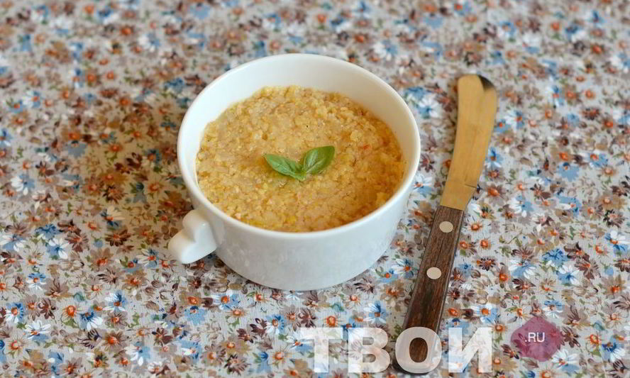 Рецепт паштета из нута