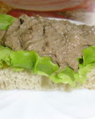 Паштет из печени говяжей