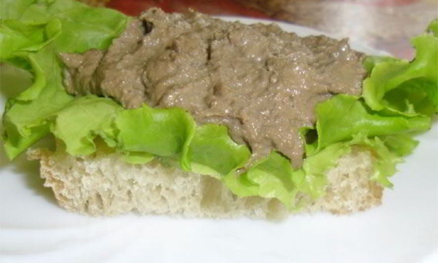 Рецепт паштета из печени говяжей