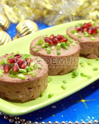 Паштет из печени Новогодний