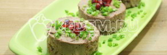 паштет из печени новогодний