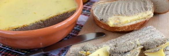 паштет из печени с вермутом и апельсином