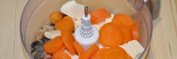 паштет из сельди с морковью и плавленным сыром